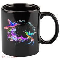Hummingbird Bird Tree Beautiful Nature Spirit 11oz C Handle Ceramic Mug thumb 0