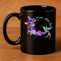 Hummingbird Bird Tree Beautiful Nature Spirit 11oz C Handle Ceramic Mug thumb 4