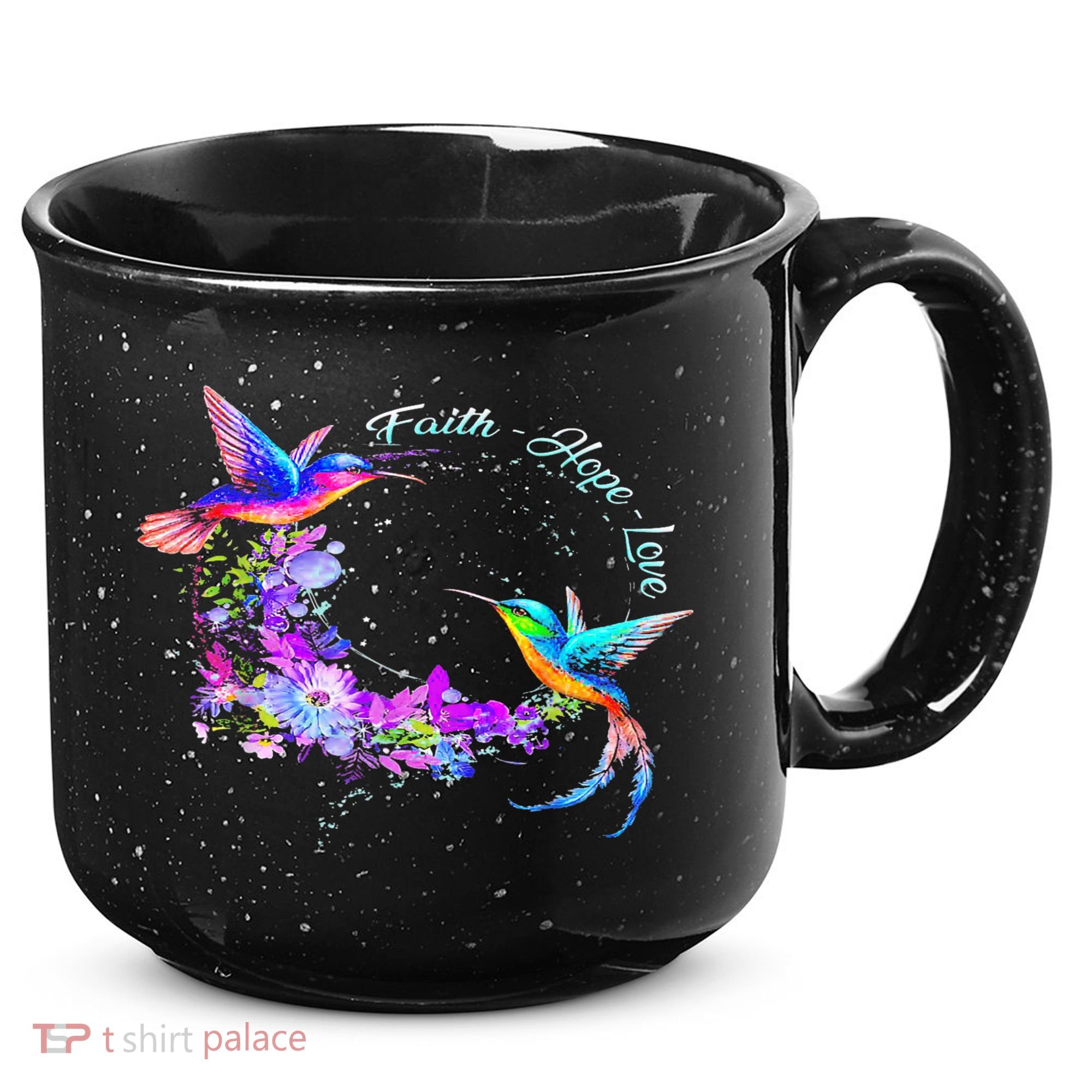 Hummingbird Bird Tree Beautiful Nature Spirit 15oz Campfire Ceramic Mug
