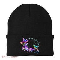 Hummingbird Bird Tree Beautiful Nature Spirit Beanie thumb 0
