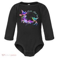 Hummingbird Bird Tree Beautiful Nature Spirit Baby Long Sleeve Bodysuit thumb 0
