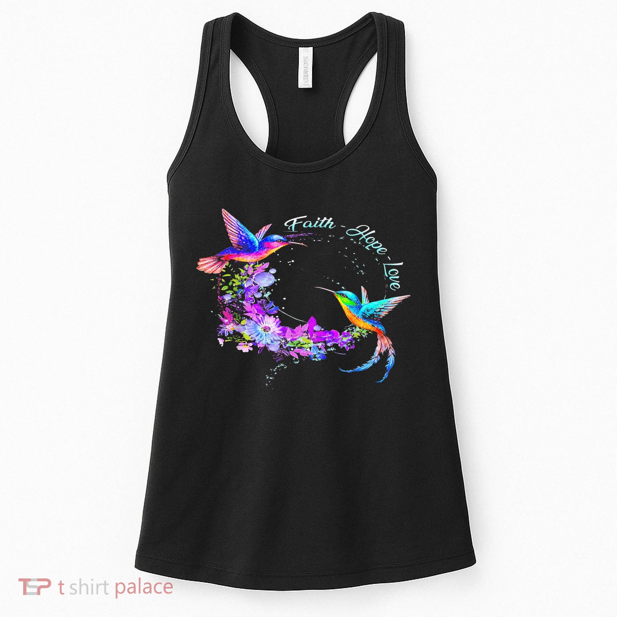 Hummingbird Bird Tree Beautiful Nature Spirit Women's Tank Top