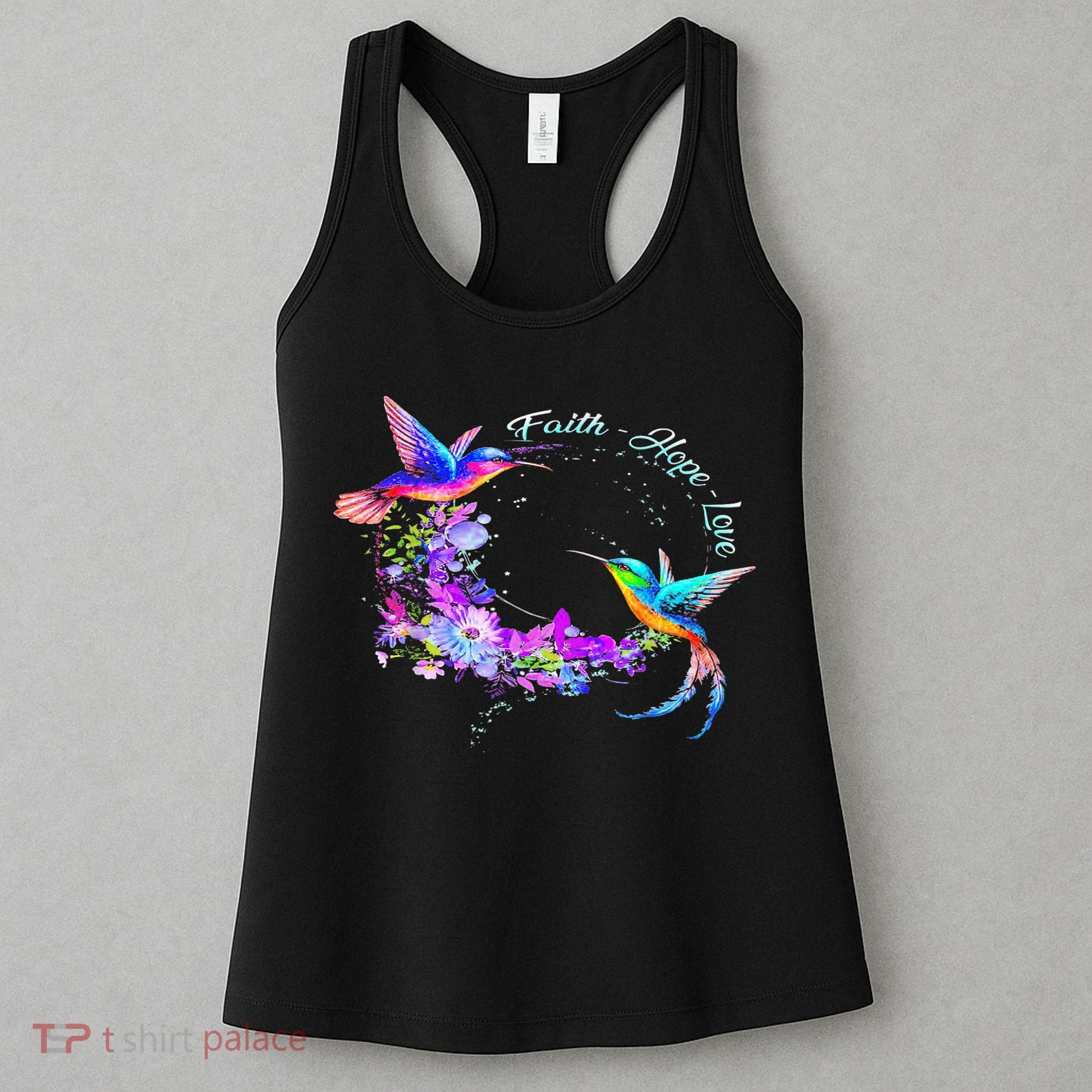 Hummingbird Bird Tree Beautiful Nature Spirit Women's Tank Top