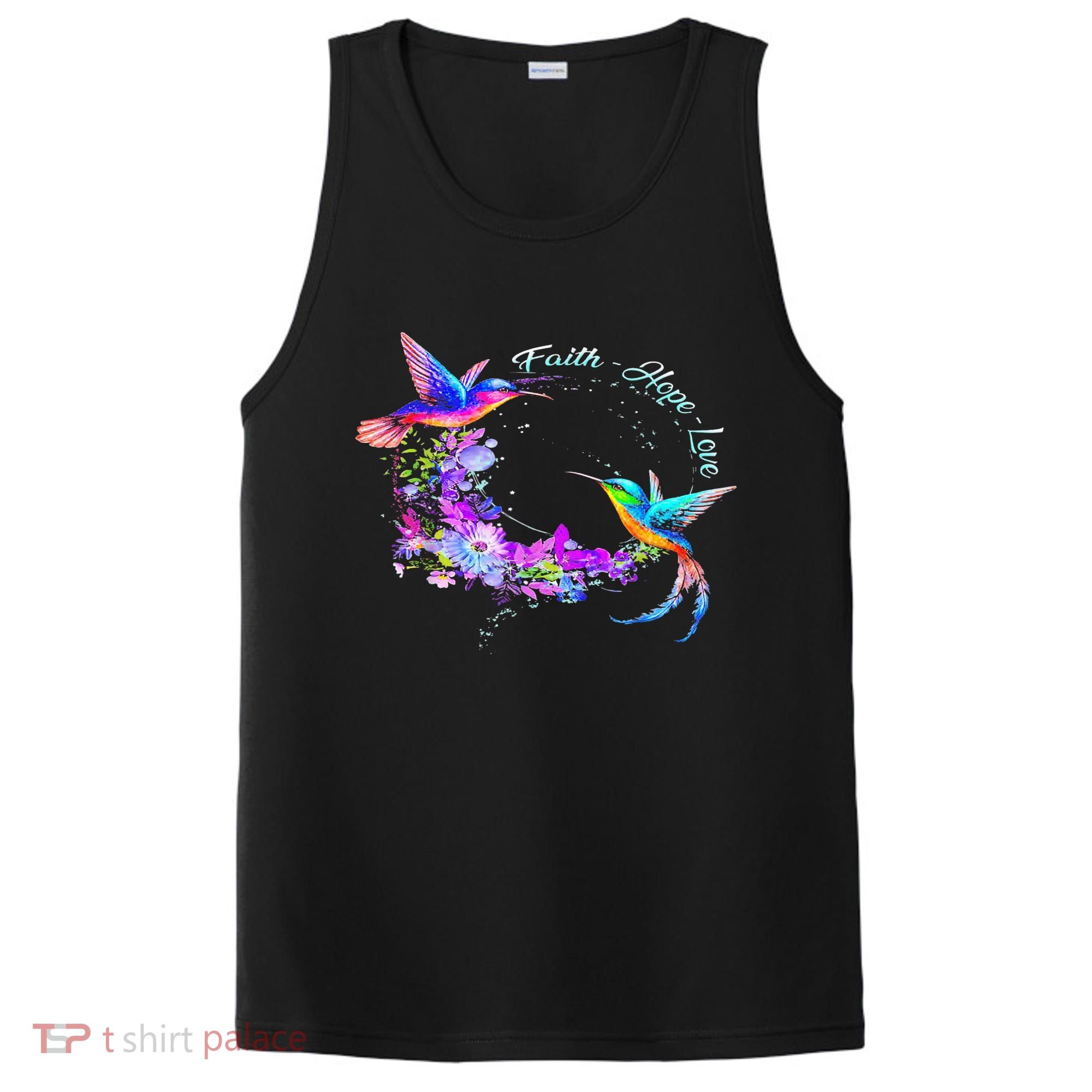 Hummingbird Bird Tree Beautiful Nature Spirit PosiCharge Competitor Tank