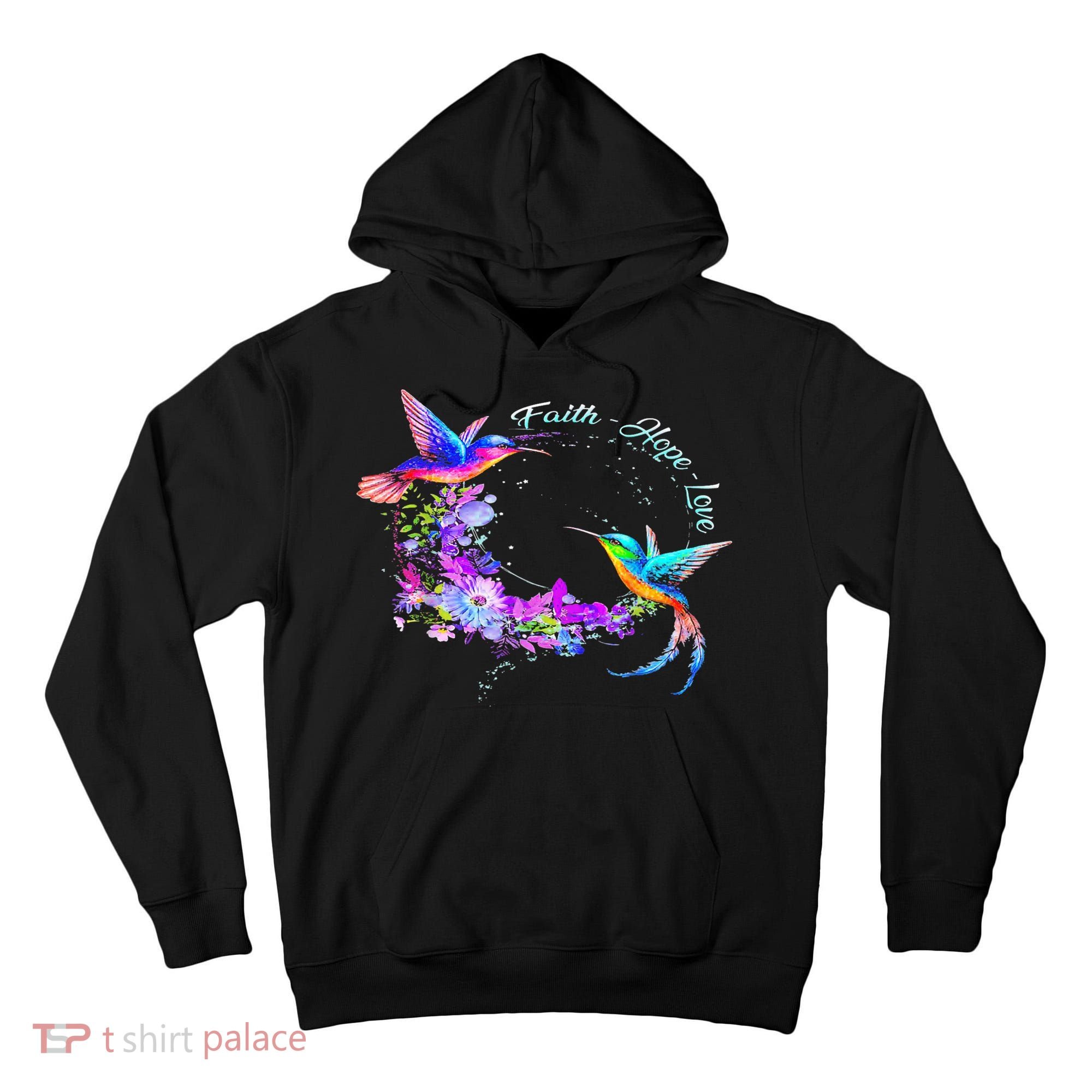 Hummingbird Bird Tree Beautiful Nature Spirit Tall Hoodie