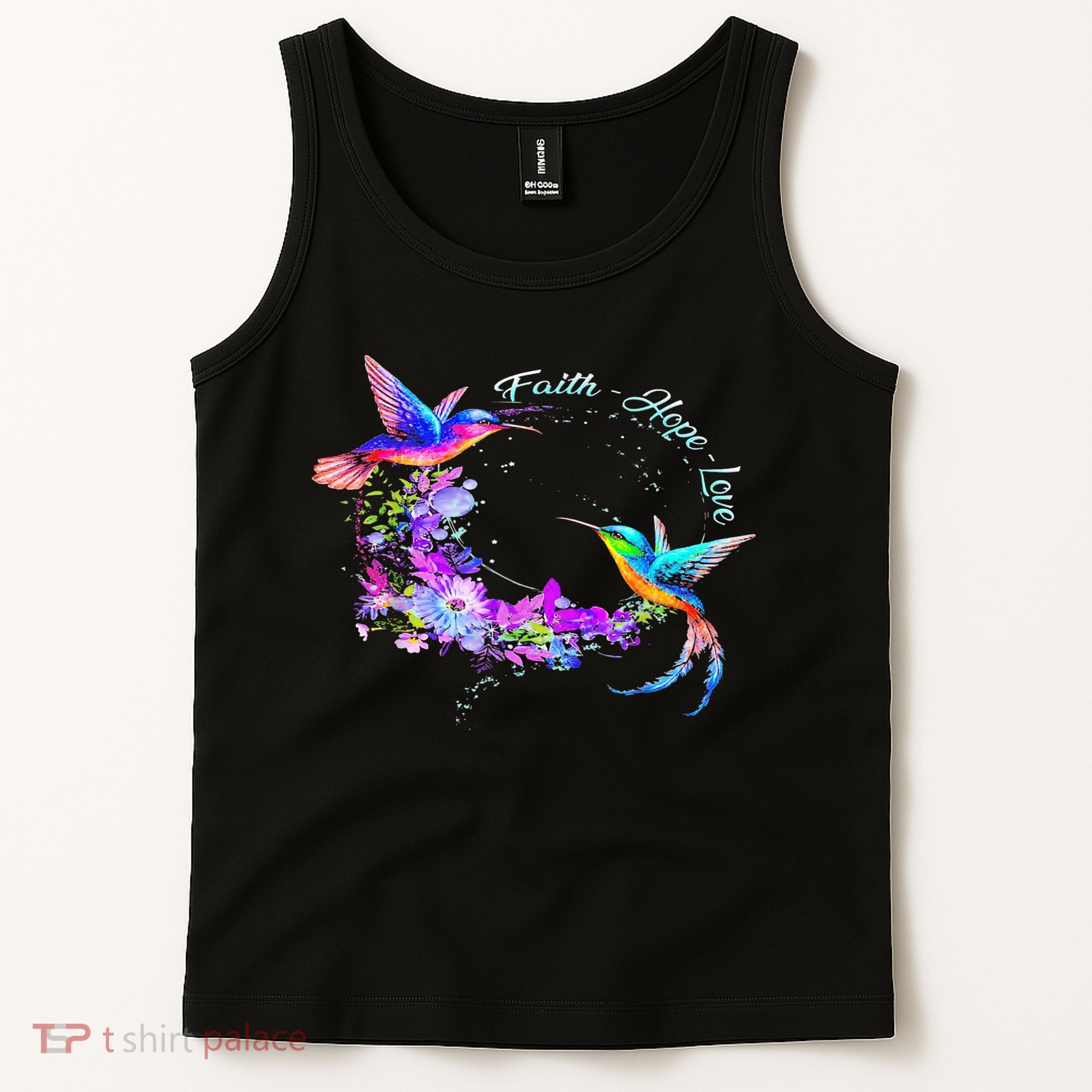 Hummingbird Bird Tree Beautiful Nature Spirit Tank Top