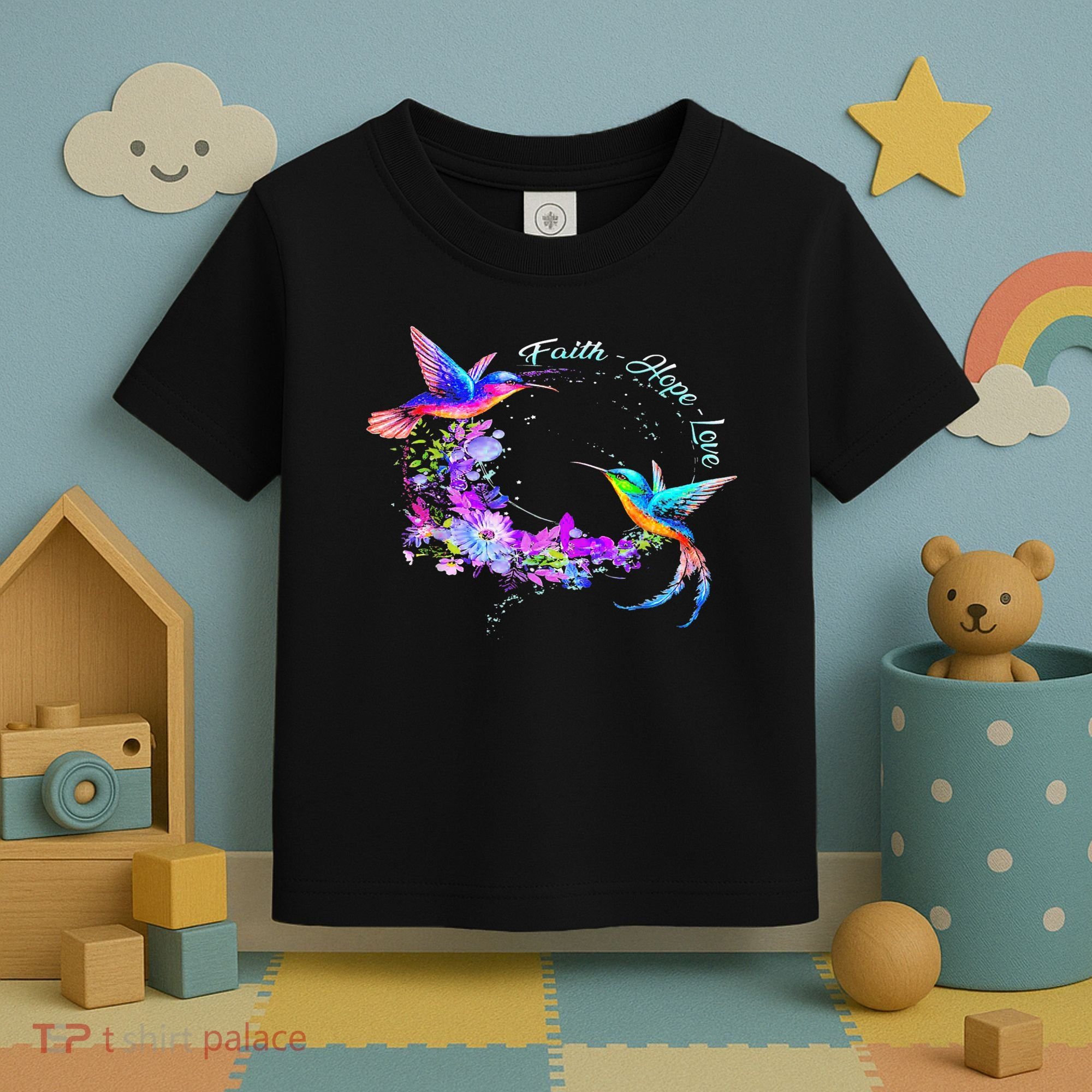 Hummingbird Bird Tree Beautiful Nature Spirit Toddler T-Shirt