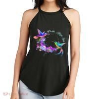 Hummingbird Bird Tree Beautiful Nature Spirit Women's Perfect Tri Rocker Tank thumb 2