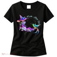 Hummingbird Bird Tree Beautiful Nature Spirit Women's T-Shirt thumb 0