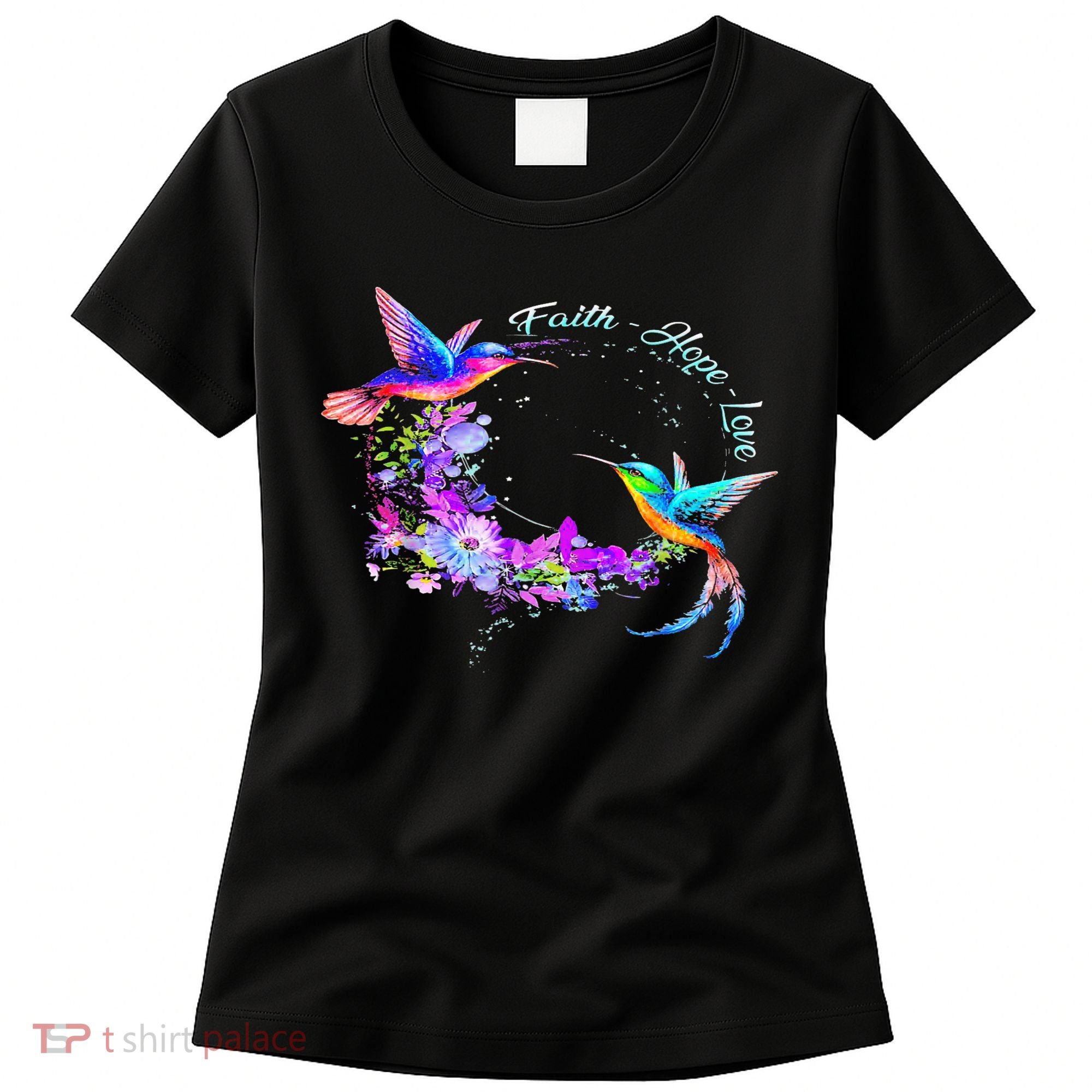 Hummingbird Bird Tree Beautiful Nature Spirit Women's T-Shirt