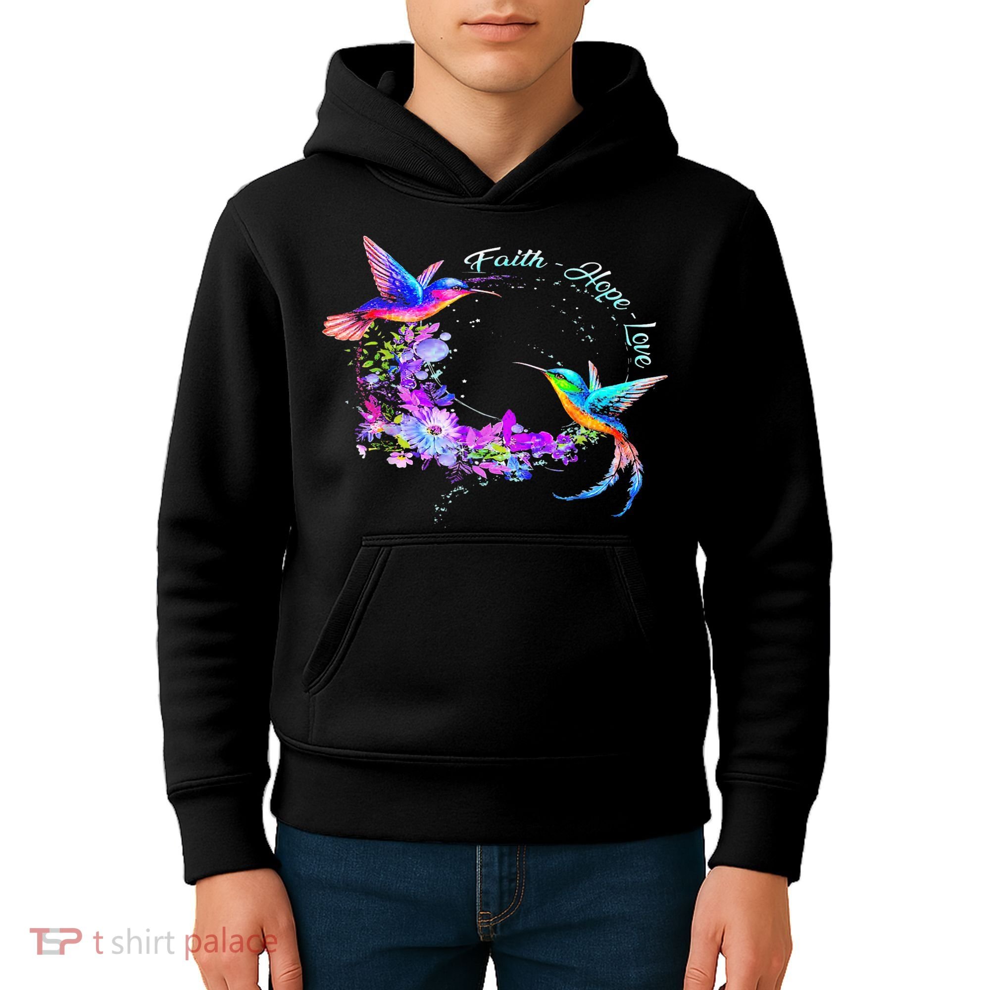 Hummingbird Bird Tree Beautiful Nature Spirit Kids Hoodie