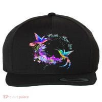Hummingbird Bird Tree Beautiful Nature Spirit Wool Snapback Cap thumb 0