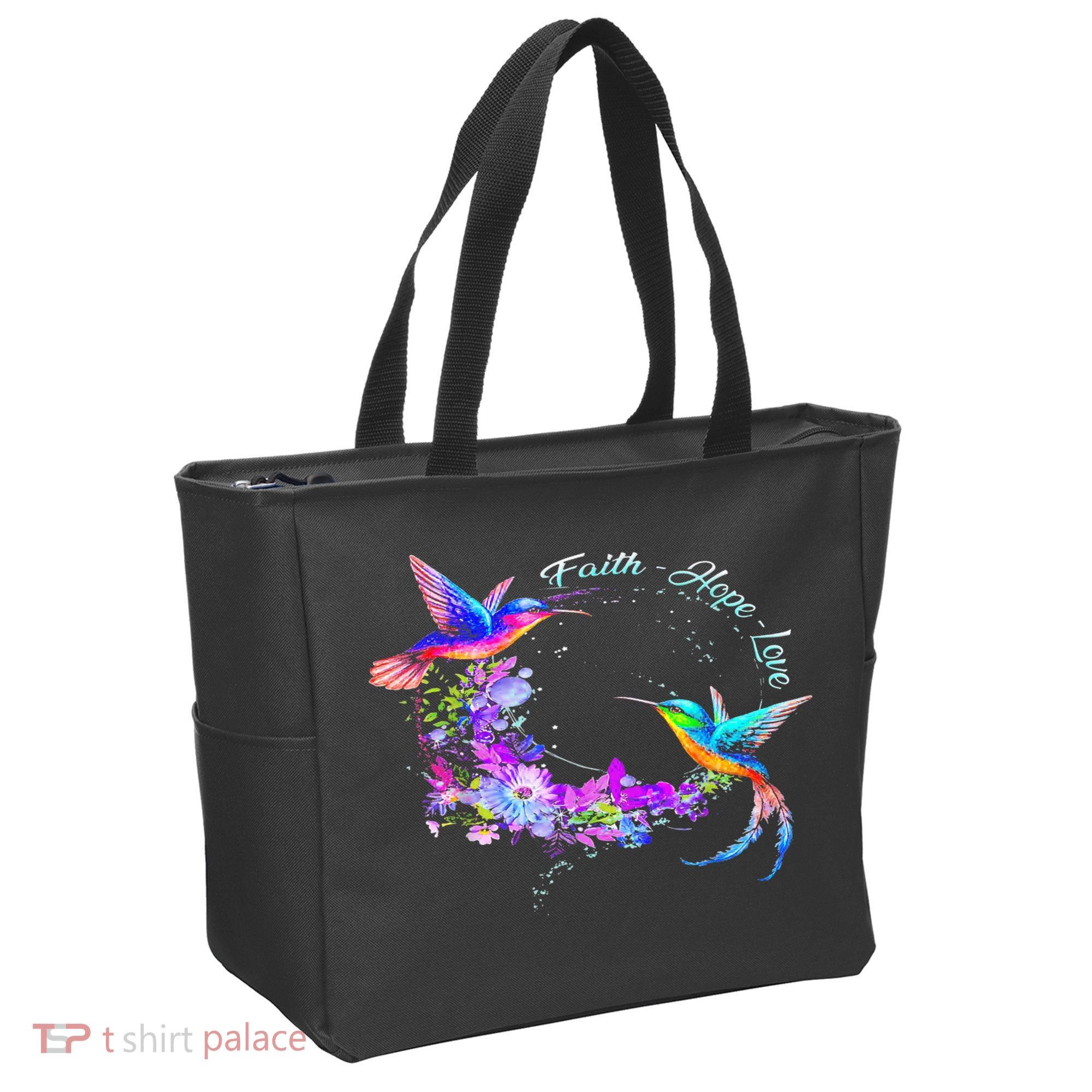 Hummingbird Bird Tree Beautiful Nature Spirit Tote Bag
