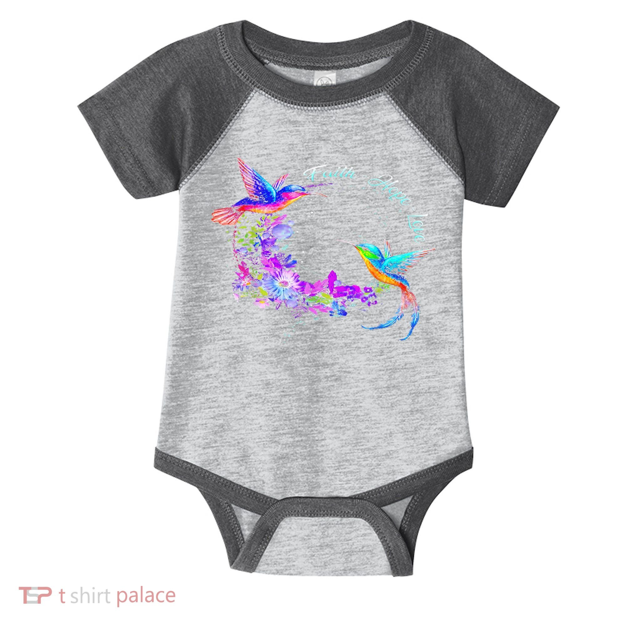 Hummingbird Bird Tree Beautiful Nature Spirit Infant Baby Jersey Bodysuit