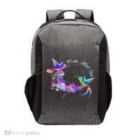 Hummingbird Bird Tree Beautiful Nature Spirit Vector Backpack thumb 0