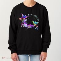 Hummingbird Bird Tree Beautiful Nature Spirit Women's Sweatshirt thumb 0