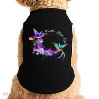 Hummingbird Bird Tree Beautiful Nature Spirit Doggie Tank thumb 0