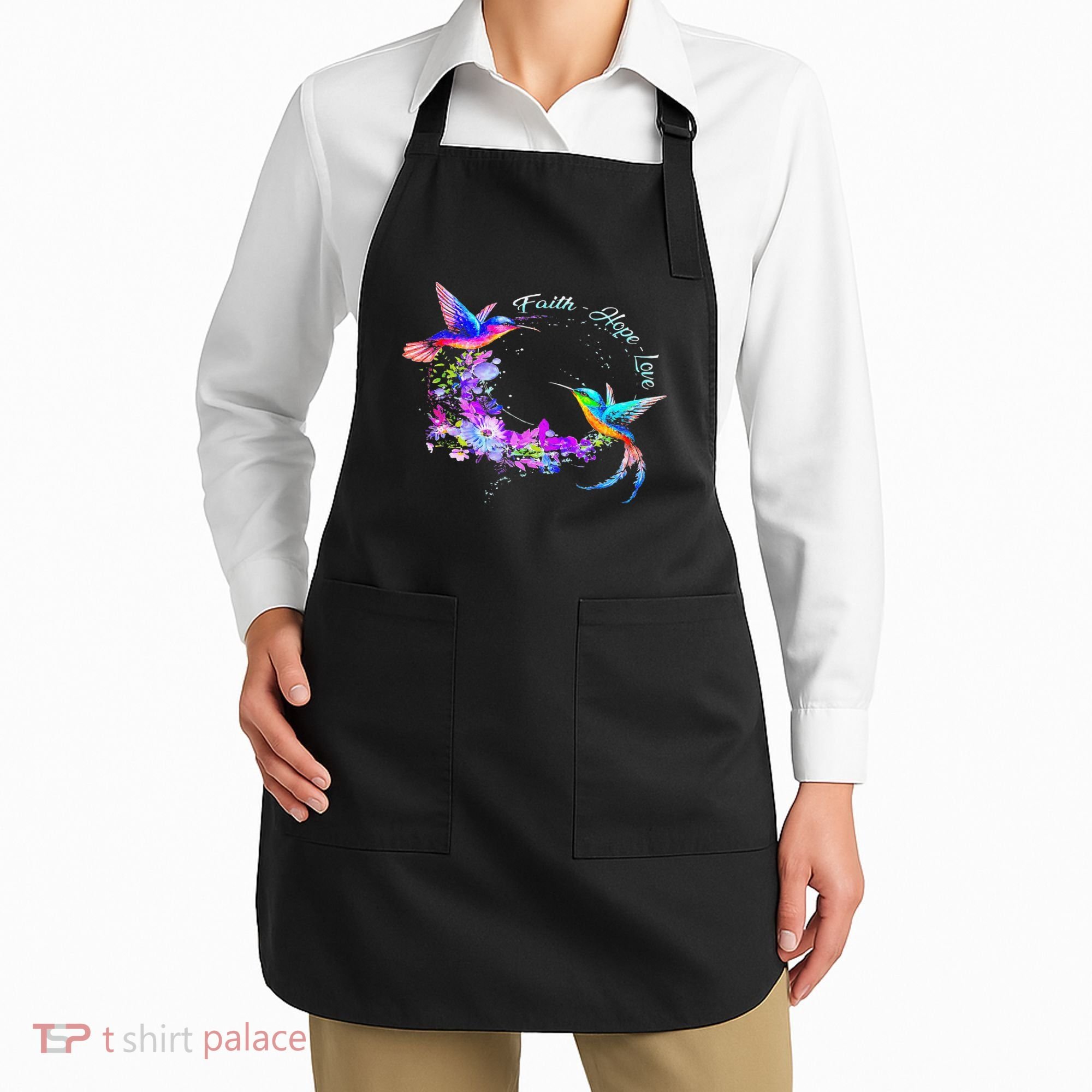 Hummingbird Bird Tree Beautiful Nature Spirit Apron