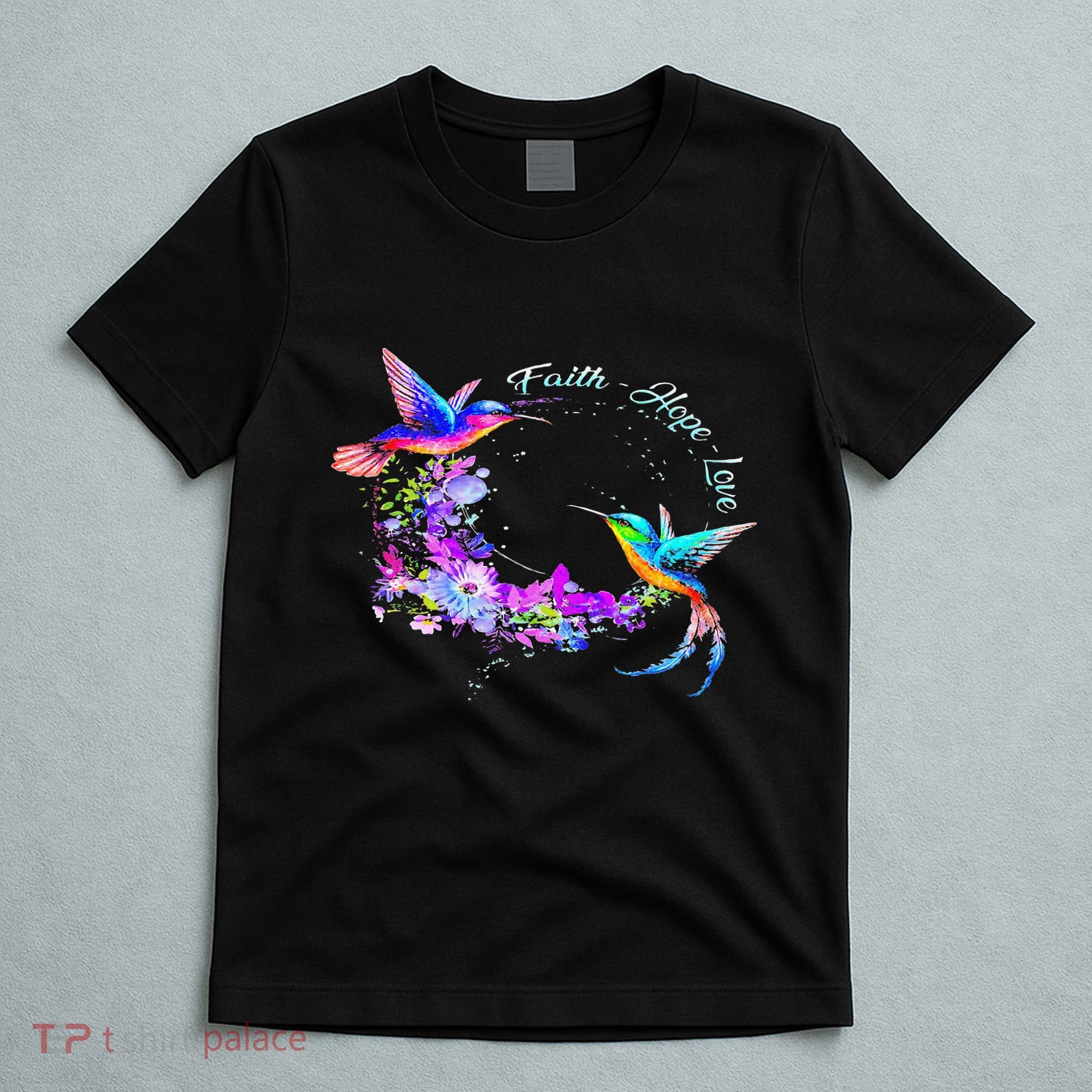 Hummingbird Bird Tree Beautiful Nature Spirit T-Shirt
