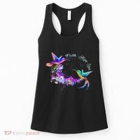 Hummingbird Bird Tree Beautiful Nature Spirit Women's Tank Top thumb 0