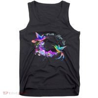 Hummingbird Bird Tree Beautiful Nature Spirit Tank Top thumb 0