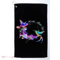 Hummingbird Bird Tree Beautiful Nature Spirit Golf Towel thumb 0