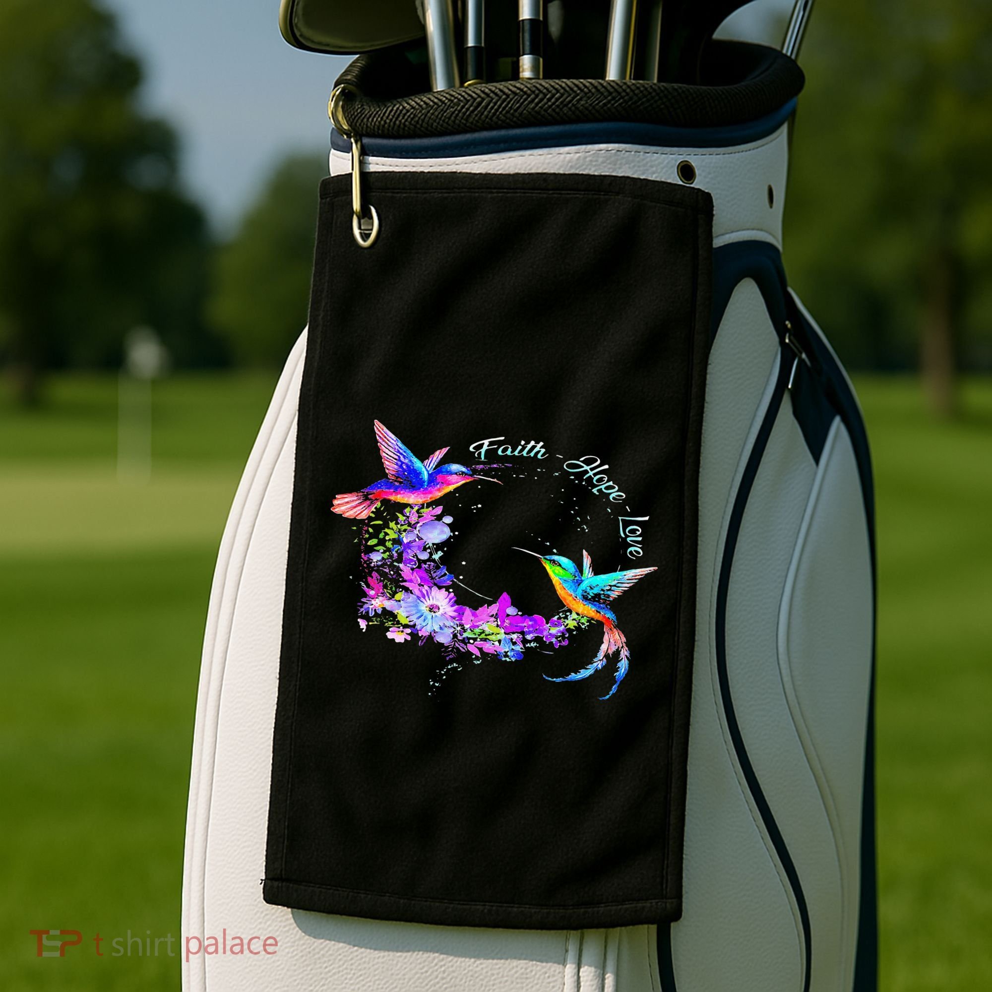 Hummingbird Bird Tree Beautiful Nature Spirit Golf Towel