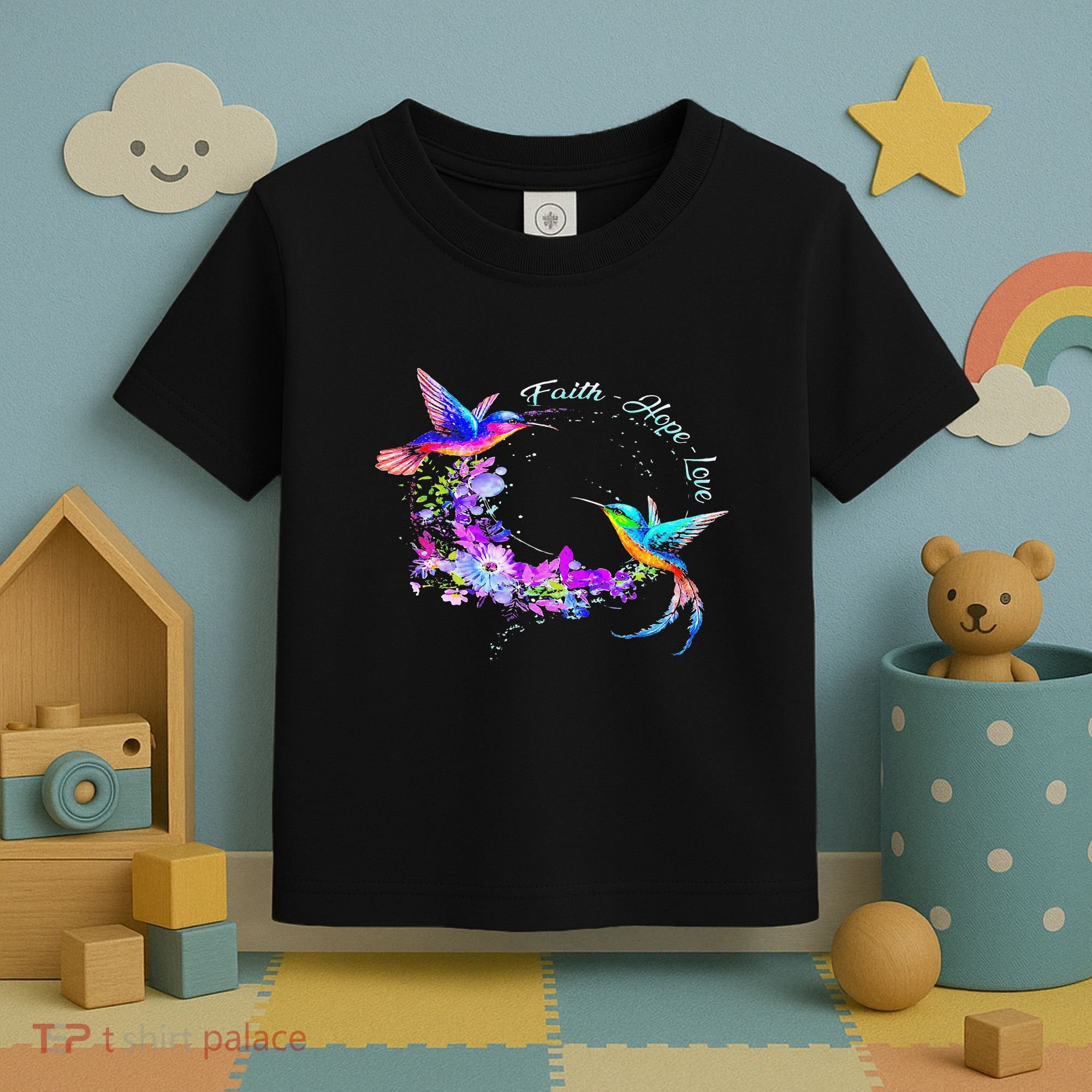 Hummingbird Bird Tree Beautiful Nature Spirit Toddler T-Shirt