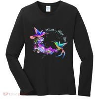 Hummingbird Bird Tree Beautiful Nature Spirit Women's Long Sleeve Shirt thumb 0