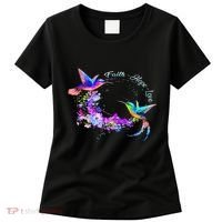 Hummingbird Bird Tree Beautiful Nature Spirit Women's T-Shirt thumb 0