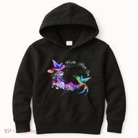 Hummingbird Bird Tree Beautiful Nature Spirit Kids Hoodie thumb 0
