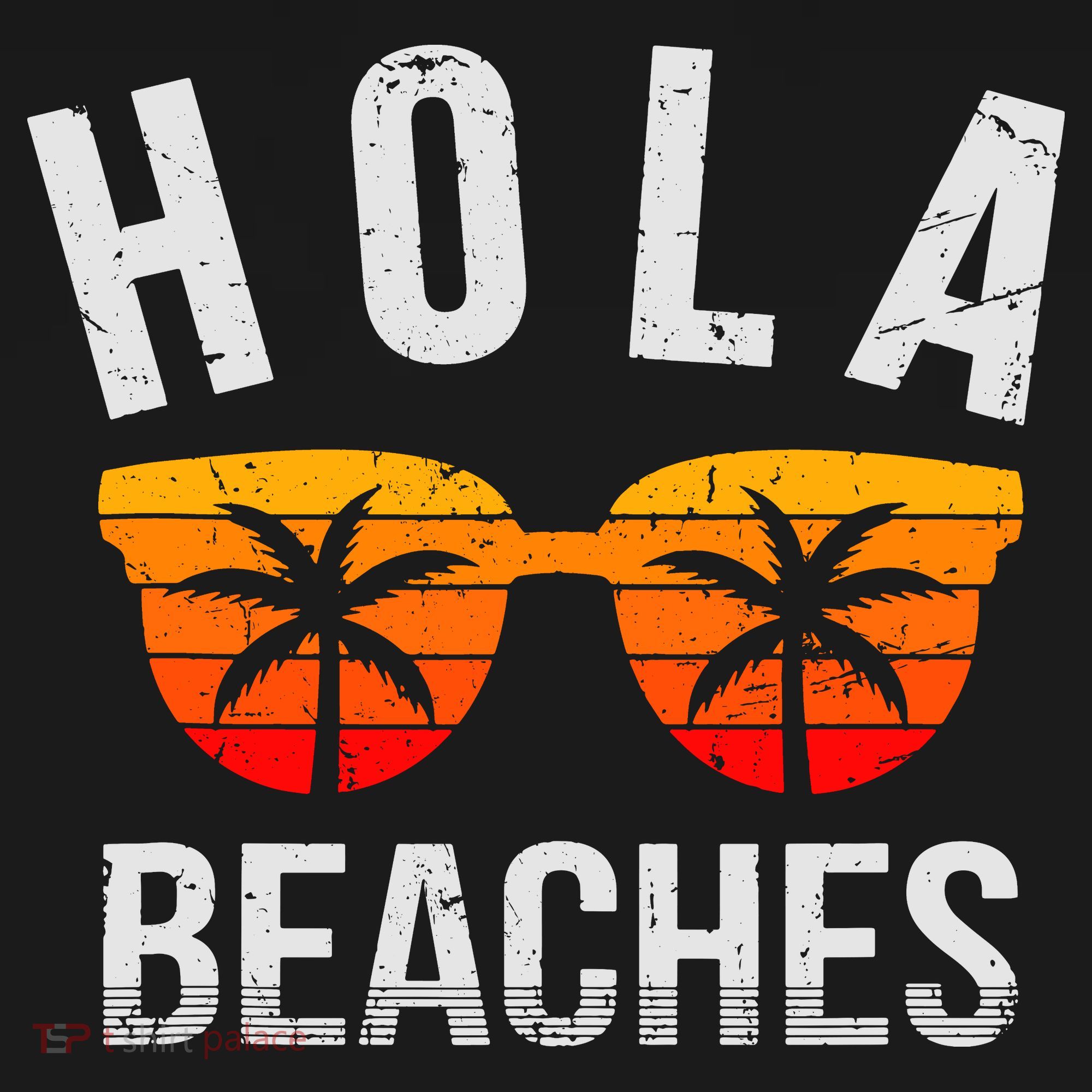Hola Beaches Tank Top Funny Beach Vacation Shirt Summer Mousepad