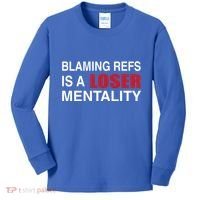 How Bout Those Chief Blaming Refs Is A Loser Mentality Kids Long Sleeve Shirt thumb 0