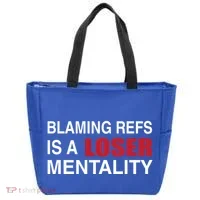 How Bout Those Chief Blaming Refs Is A Loser Mentality Tote Bag thumb 0