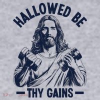 Hallowed Be Thy Gains Women's Sweatshirt thumb 2