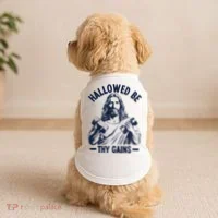 Hallowed Be Thy Gains Doggie Tank thumb 2