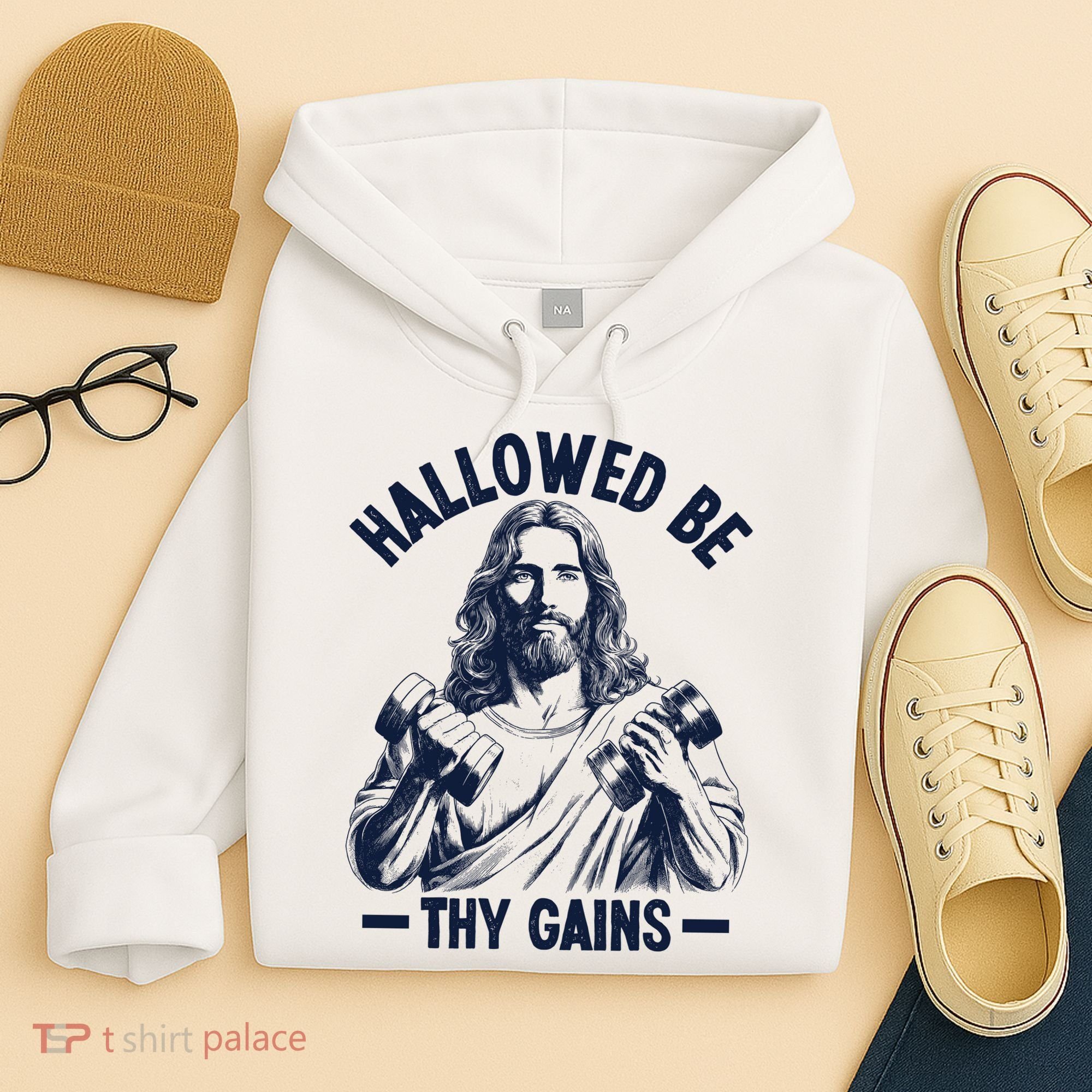 Hallowed Be Thy Gains Hoodie