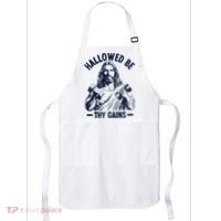 Hallowed Be Thy Gains Apron thumb 0