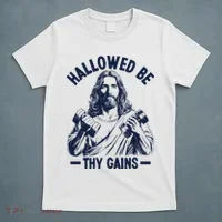 Hallowed Be Thy Gains T-Shirt thumb 5
