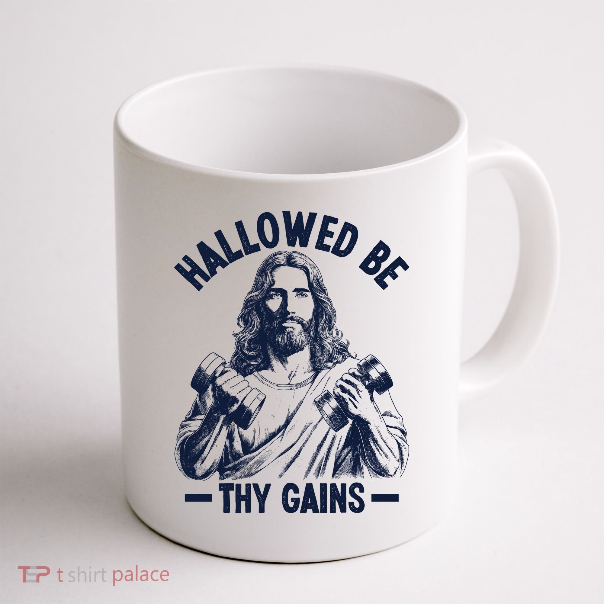 Hallowed Be Thy Gains Coffee Mug