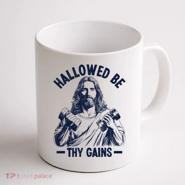 Hallowed Be Thy Gains Coffee Mug