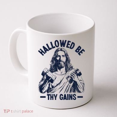 Hallowed Be Thy Gains Coffee Mug