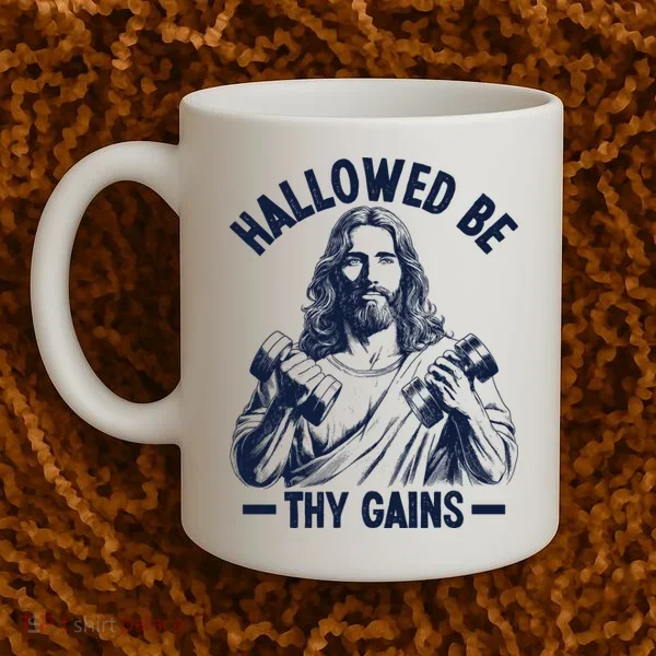 Hallowed Be Thy Gains Coffee Mug