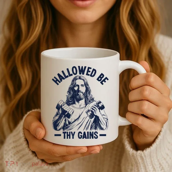 Hallowed Be Thy Gains Coffee Mug