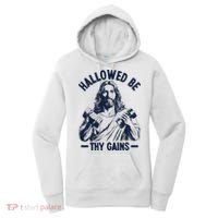 Hallowed Be Thy Gains Women's Hoodie thumb 0