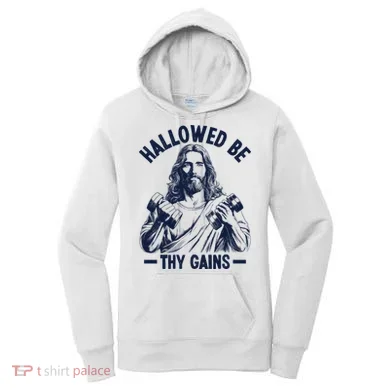 Hallowed Be Thy Gains Women's Hoodie