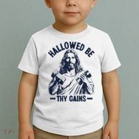 Hallowed Be Thy Gains Toddler T-Shirt thumb 2