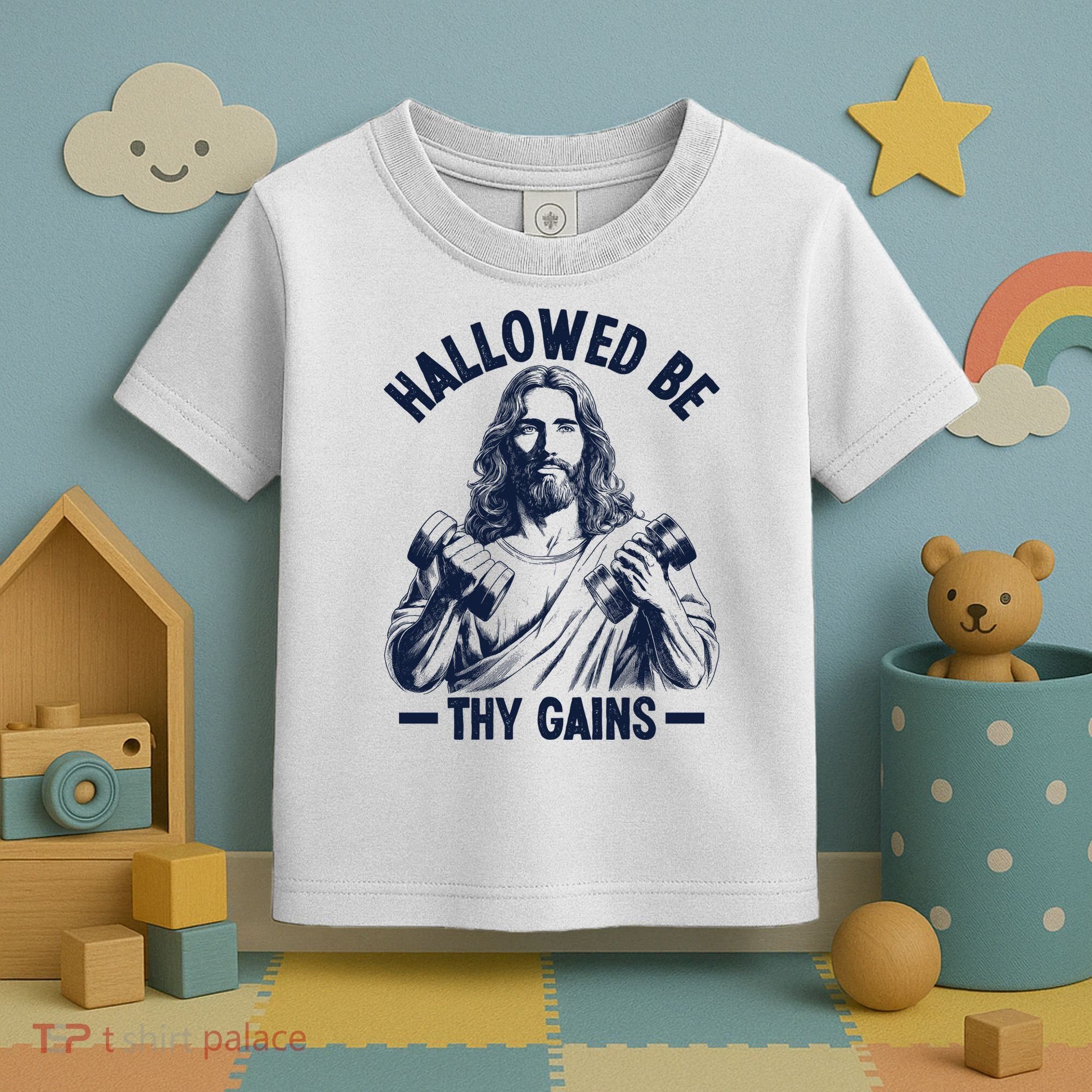 Hallowed Be Thy Gains Toddler T-Shirt