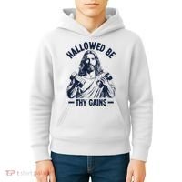 Hallowed Be Thy Gains Kids Hoodie thumb 4