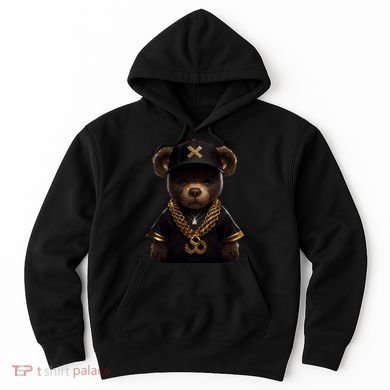 Hipster Bear Thug Hoodie
